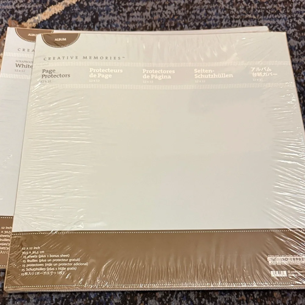 Creative Memories Gray Album with Blue Star - Picture 4 of 9